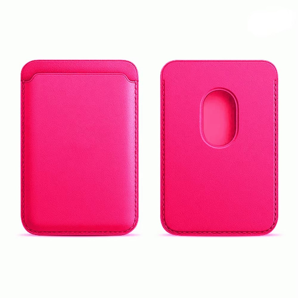 Premium Magnetic Leather Wallet for MagSafe – Slim Card Holder Case with RFID Block, Strong Magnet, Anti-Scratch, Non-Slip, Compatible with iPhone & Samsung